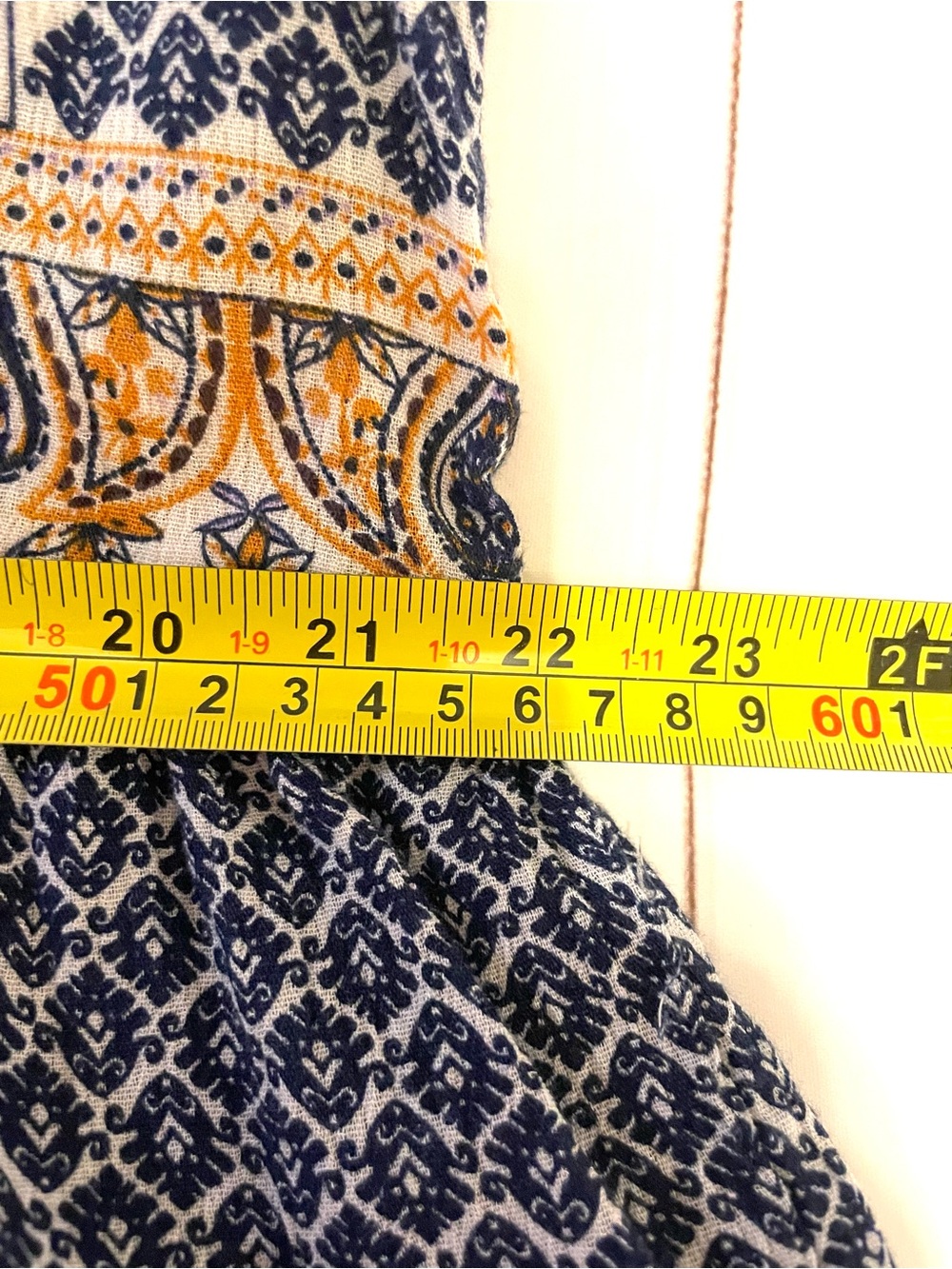 New Directions Boho Print Long-Sleeve Peasant Top P/L - Picture 12 of 16